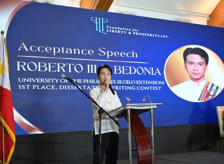 Roberto III S. Bedonia (UP Iloilo Extension)